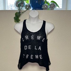 Crème de la Crème tank top